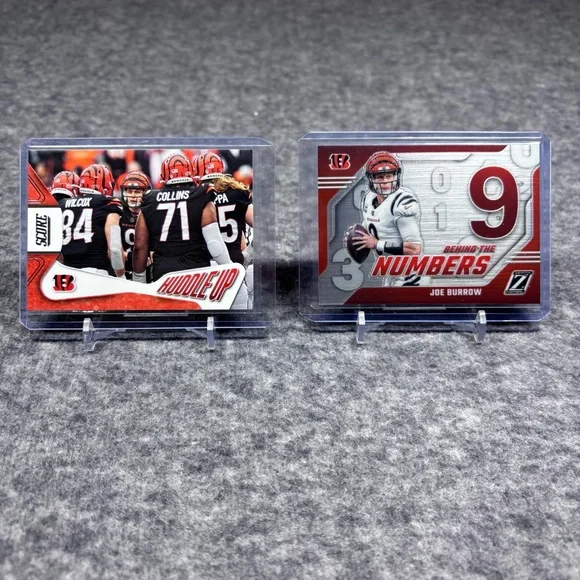 Cincinnati Bengals Joe Burrow Football Card Collection Set of 22 Card - Picture 3 of 13